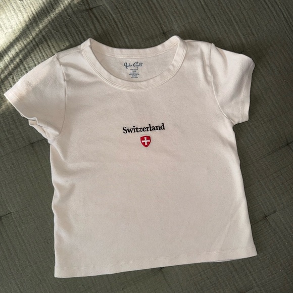 Brandy Melville/John Galt Switzerland Baby Tee - Picture 3 of 3